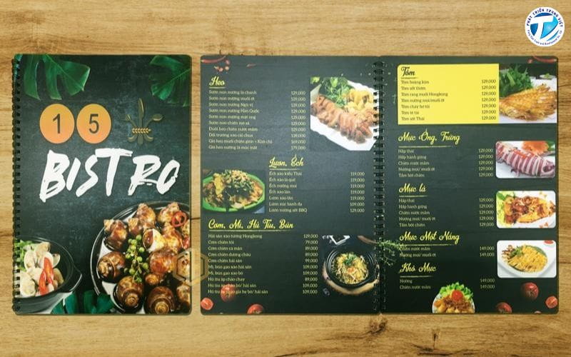 Ưu điểm nổi bật khi in menu nhựa